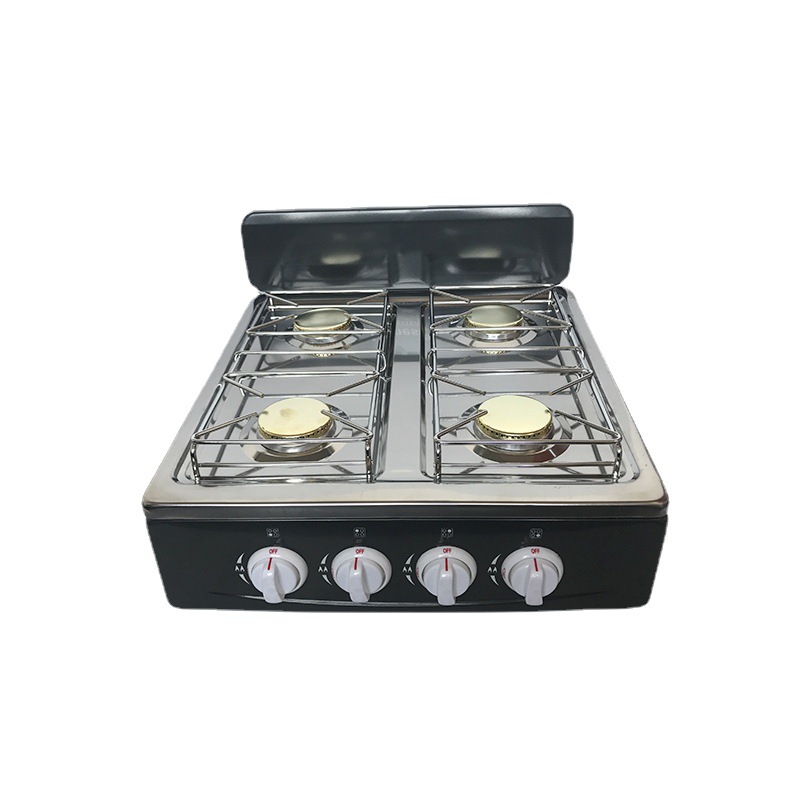 European Standard Export Four Stove Head Europeanization Furnace Gas Stove Four Head European Outdoor Stove Easy Using Stoves Gas Furnace