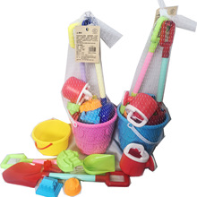 686-3厂家批发城堡沙滩桶套装儿童挖沙玩具组合海边景区玩沙玩具