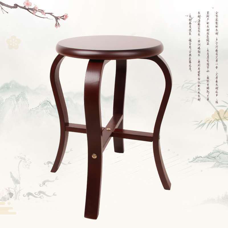 实木古筝凳子古筝圆凳专用琴凳便携成人儿童中式琴凳可拆卸家用凳