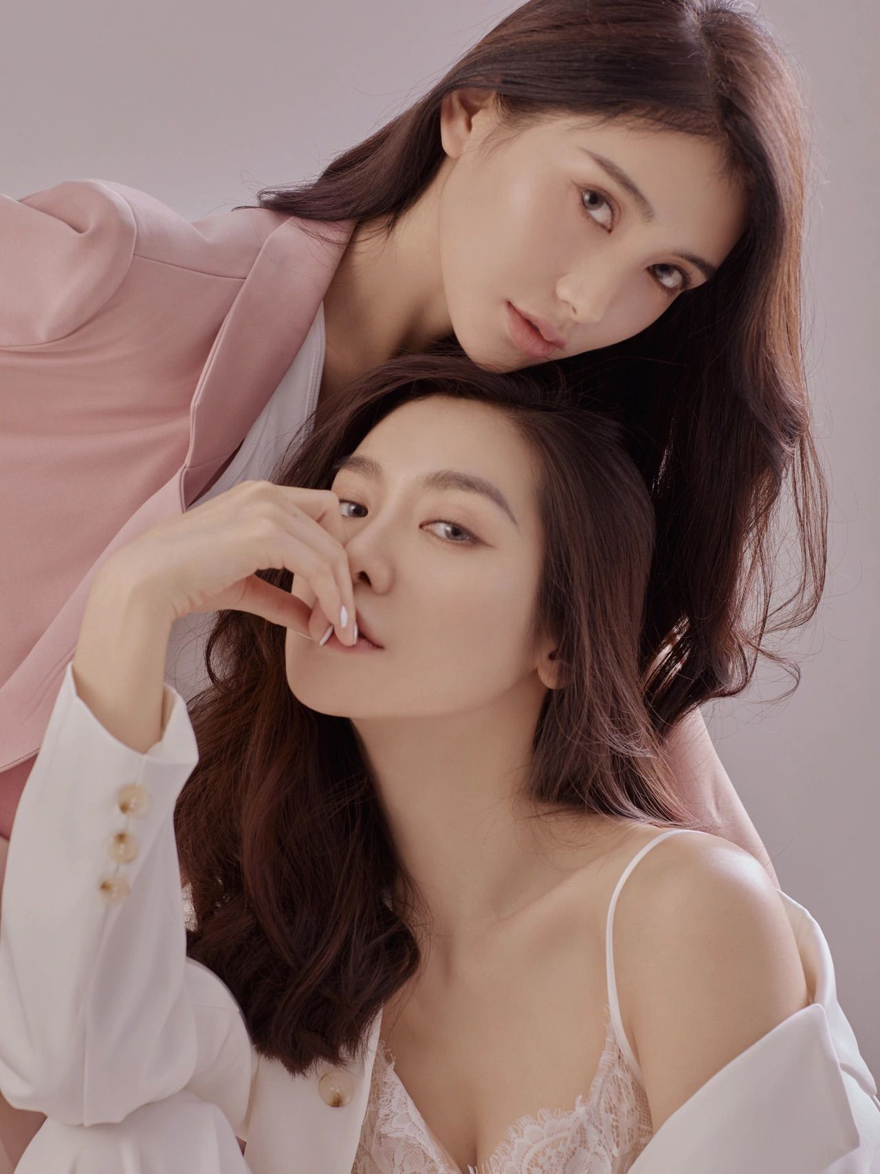 展会新款影楼主题服装写真拍照摄影婚纱姐妹西装时尚潮拍闺蜜西服