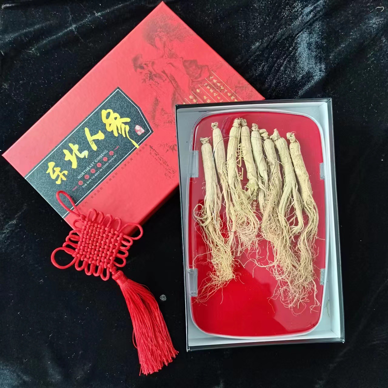 长白山人参生晒参 礼盒款 直播供货 一件代发-阿里巴巴