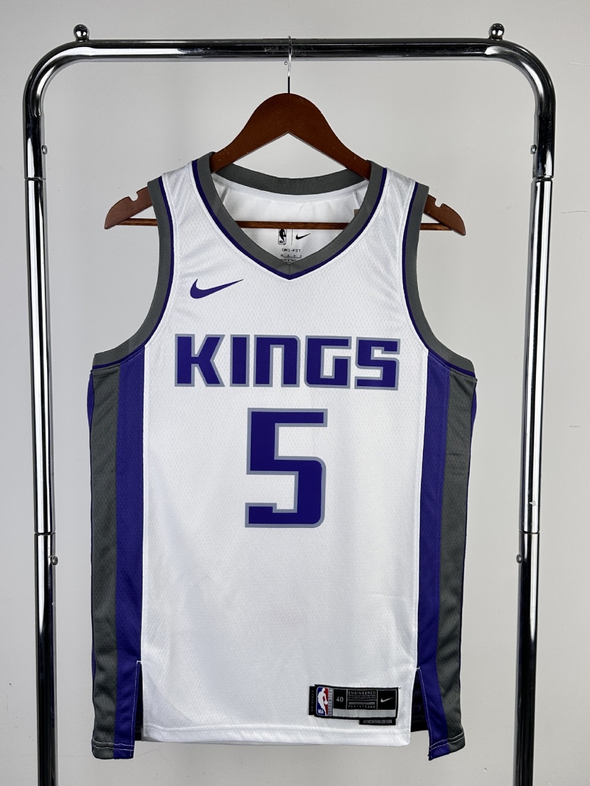 23赛季 国王队 主场客场 5号 福克斯10号 萨博尼斯nba球衣-阿里巴巴