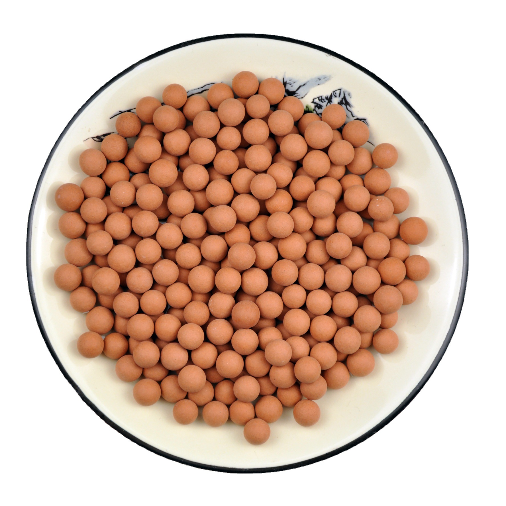 麦饭石球净水颗粒电气石球托玛琳 坐垫床垫填充用负离子球黄土球