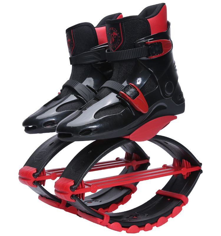 成人健身太空鞋跳跳鞋弹簧鞋跑步轮滑高跷鞋弹跳鞋儿童青年弹力鞋