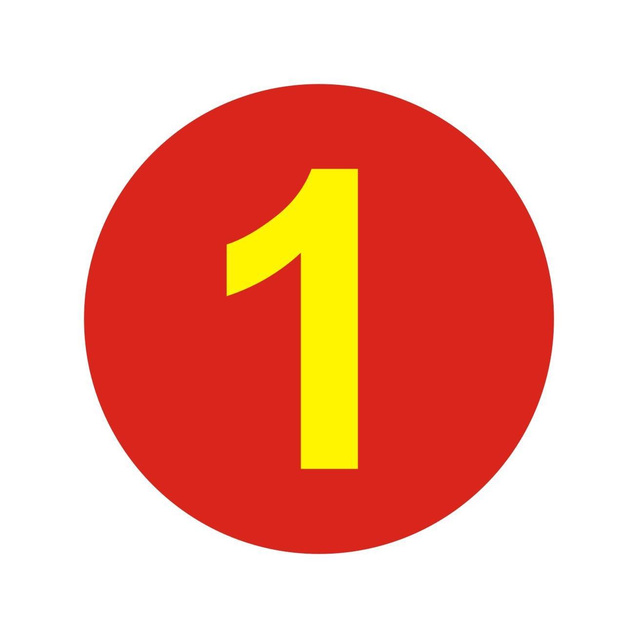 比赛号码牌带背胶编号桌子号牌数字贴排号可贴纸标示号码1