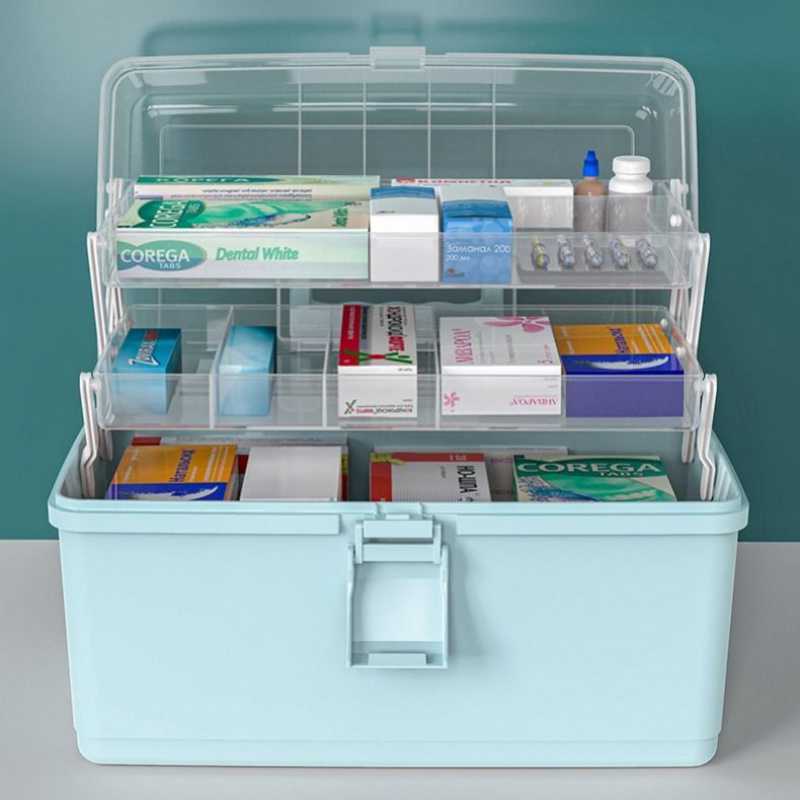 医药箱家用大号全套学生多功能家庭装急救箱多层药品收纳盒