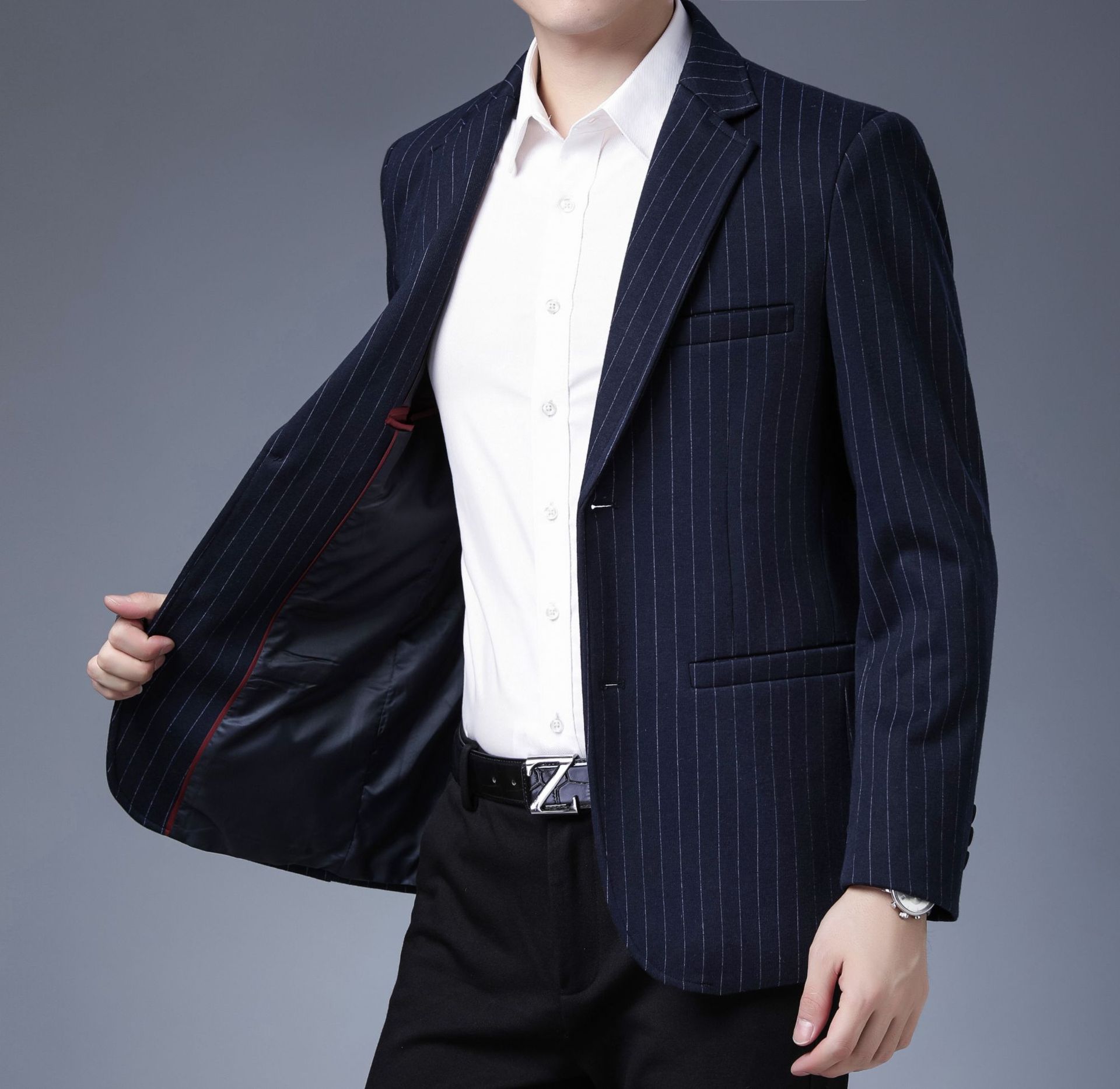 直播电商小红书西装男式婚庆礼服商务结婚男士伴郎春秋职业装