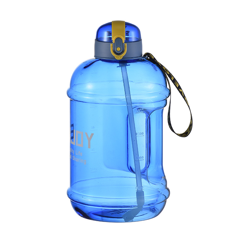 Ton Bucket Cup Pc Large-Capacity Water Cup T Ton Cup Fitness Portable Kettle Ton Water Cup Internet Celebrity Sports Bottle Ton Cup