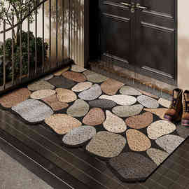 PVC丝圈入户门地垫室外门口刮泥除尘脚垫可裁剪防滑耐脏耐磨地毯