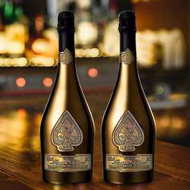 黑桃a起泡酒 网红神龙套酒吧夜场土豪金香槟气泡酒女士低度数甜酒