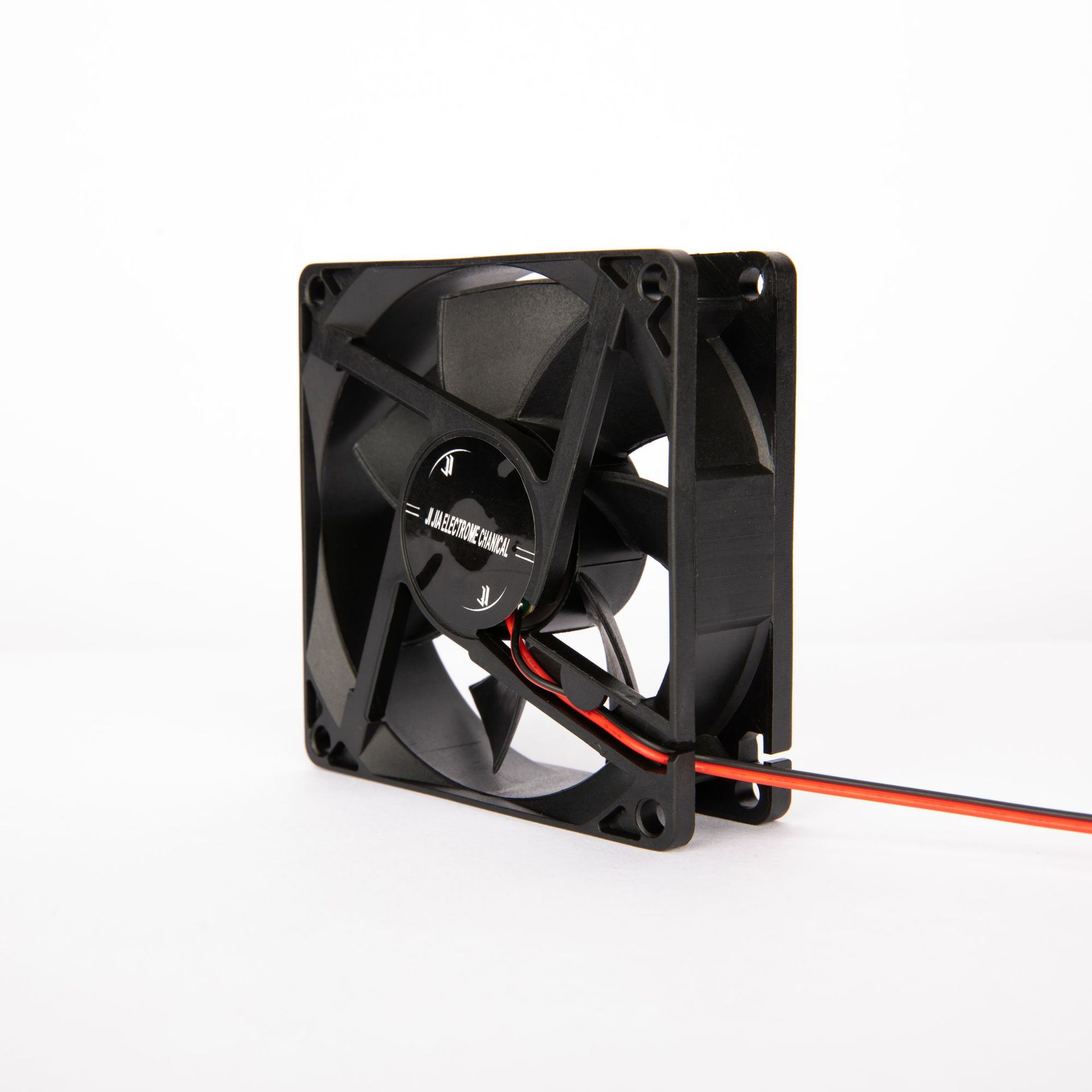 8025 Black Fan Mute Max Airflow Rate 8cm Power Radiator CPU Fan