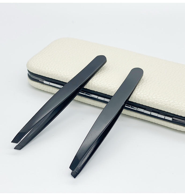 眉夹镊子眉毛夹修眉夹眉钳拔毛钳假睫毛夹子胡须小镊子汗毛夹