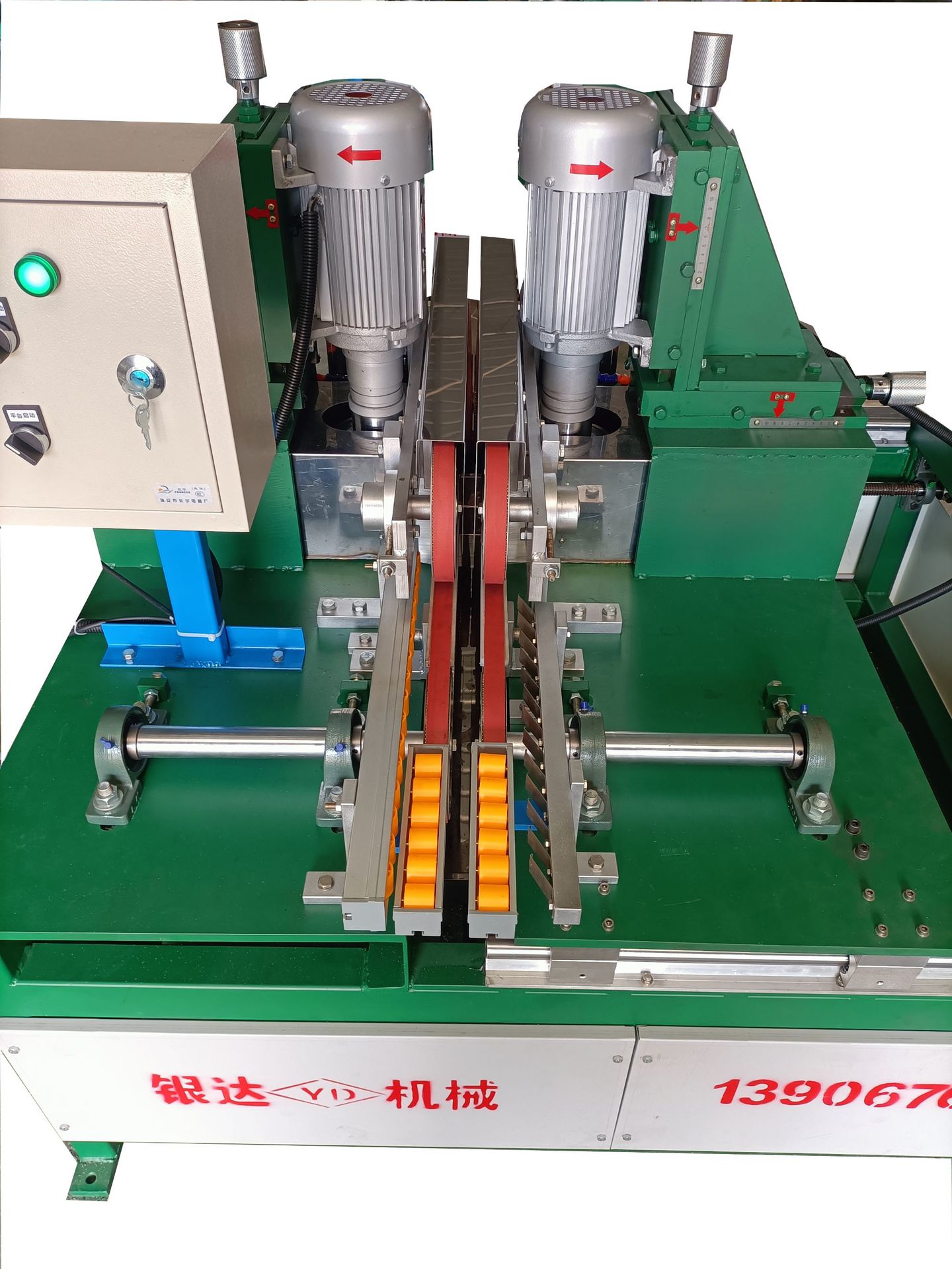 小型双边磨,双边磨边机,简易双边磨边机