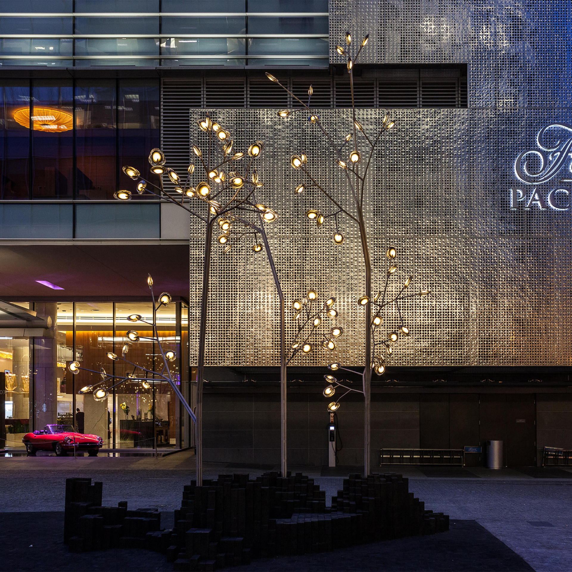 led特色景观树灯商业街广场售楼处景观路灯户外不锈钢灯具民宿