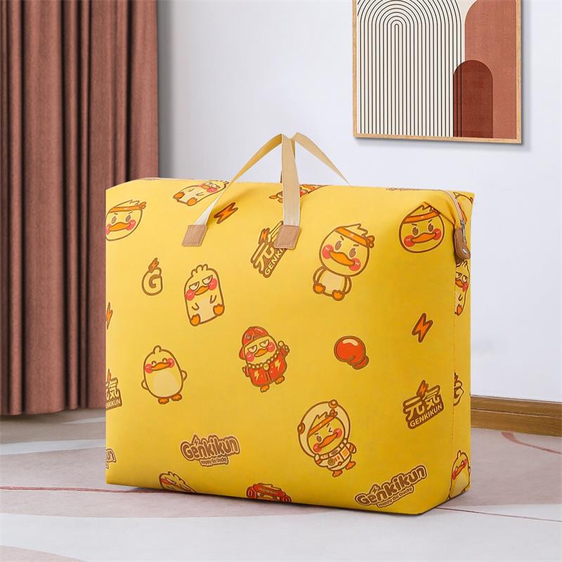 New Portable Non-Woven Quilt Bag Moisture-Proof Clothes Quilt Buggy Bag Oversized Luggage Packing Moving Bag in Stock