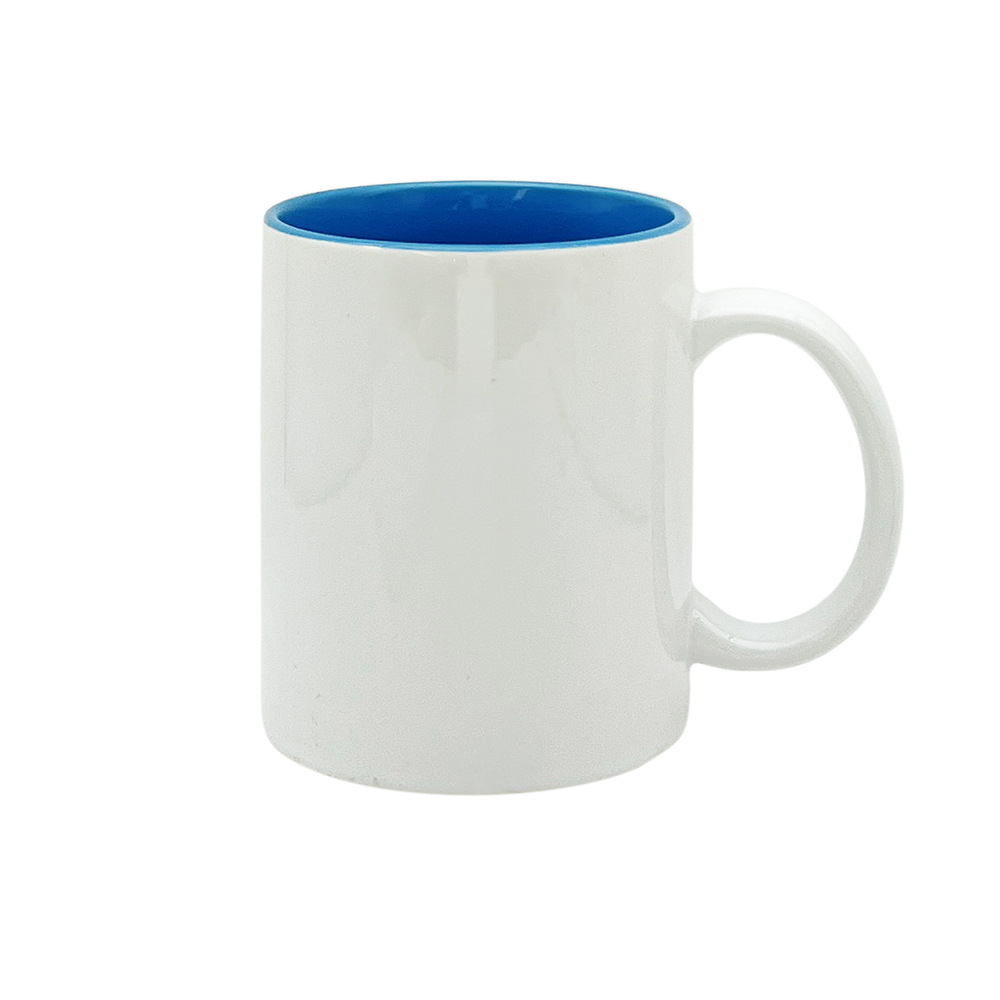 Inner Color Coated Ceramic Mug Sublimation 11Oz Cup Blank Thermal Transfer Sublimation Mug