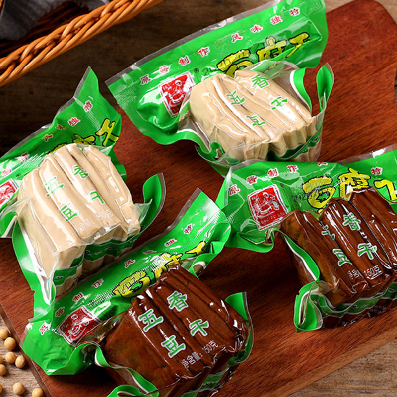 原味豆腐干150克一袋五香豆腐豆干凉拌茶干炒菜香干【真空包装】