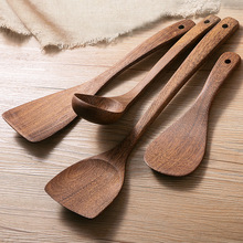雞翅木鍋鏟不粘鍋專用木頭鏟子耐高溫家用飯湯勺炒菜木鏟木制廚具