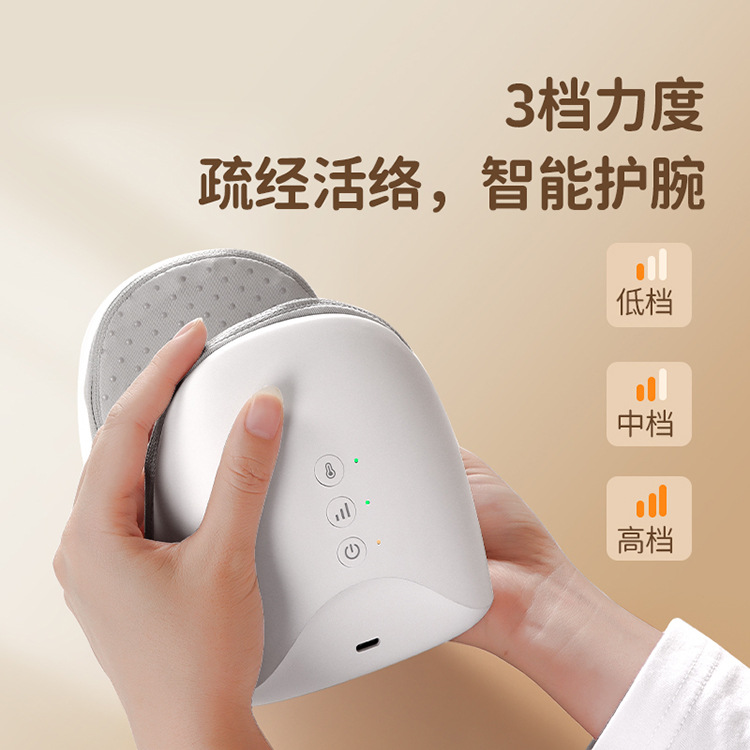 Hand Massager Electric Hand Massage Instrument Graphene Hot Compress Airbag Kneading Message Physiotherapy Instrument