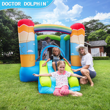 DOCTOR DOLPHIN博士豚充气跳床 儿童室内游乐i充气跳床滑梯组合