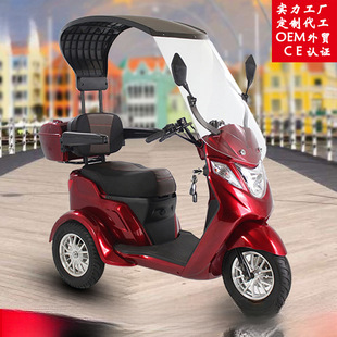 fp电动四轮车电动电瓶车代步车老年人电动车成人家用接送孩子