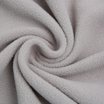 针织面料 现货 190克 双刷单摇 摇粒绒面料 户外运动布料 针织布