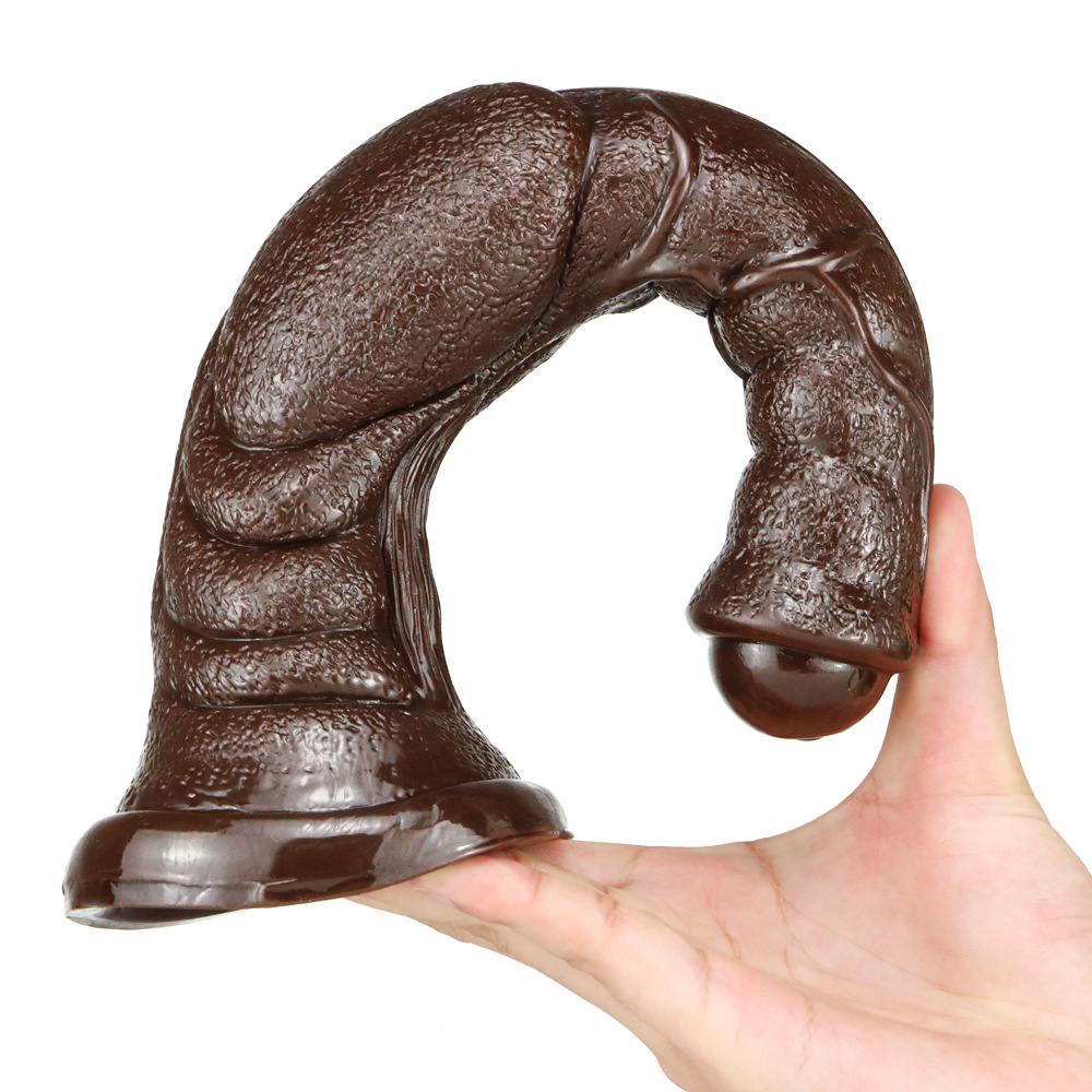 无蛋马屌大号仿真透明阳具巨无霸女用假阴茎情趣异类sm马鞭跨境