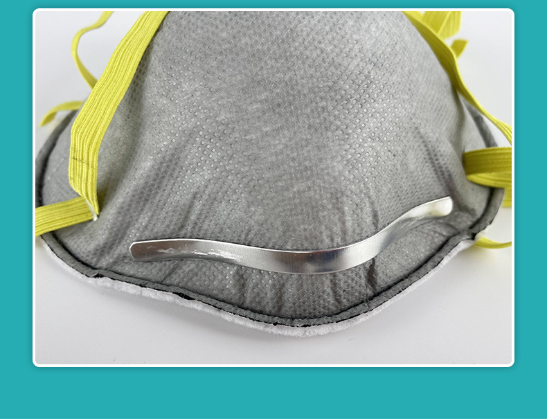 kp95杯型头戴式防护口罩防工业粉尘活性炭防有机蒸汽劳保防尘口罩