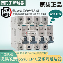 1P西门子5SJ61 MCB断路器5SY 6106 6110 6116 6120-7CC 6A 10-20A