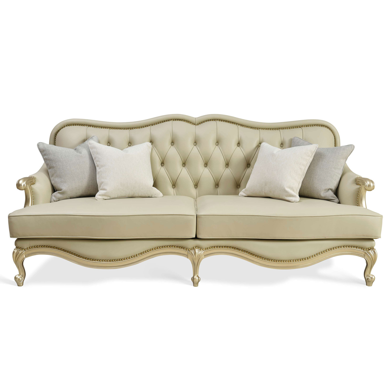 美克轻奢布艺沙发美家实木雕花三人位家具美式乡村客厅样板间组合