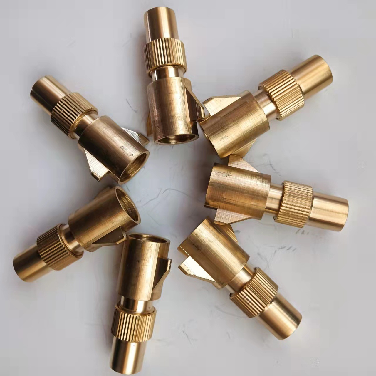 喷雾器配件高压雾化可调喷头园林果树打药机喷枪手动电动农药机器