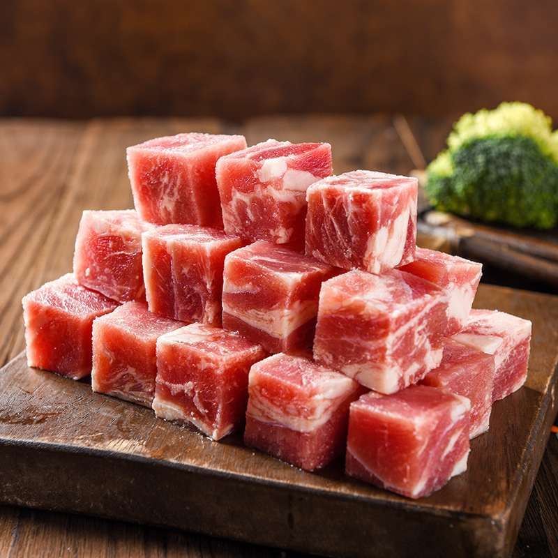 冰享鲜生澳洲牛腩肉新鲜冷冻牛腩块生鲜牛肉粒红烧食材600g