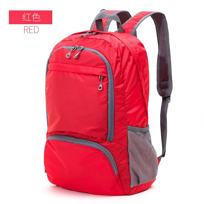 Backpack Foldable Cross-Border Large Capacity Thickened Waterproof Hiking Backpack Outdoor Travel Bag Exhibition Promotion