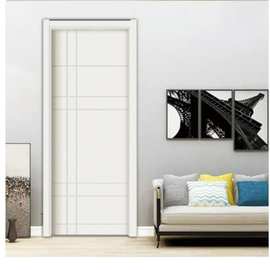 非洲木门免漆木门PVC复合实木免漆门环保套装门免漆套装门