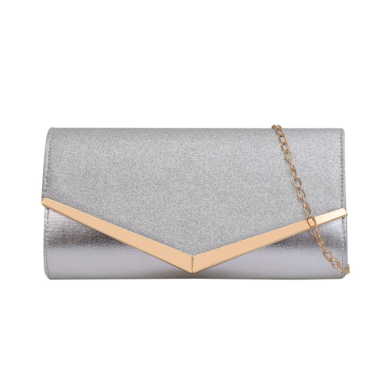 Textured Small Shoulder Bag 2022 New Korean Style Simple Chain Envelope Package Long Dinner Shoulder Bag Fashion Women Bags