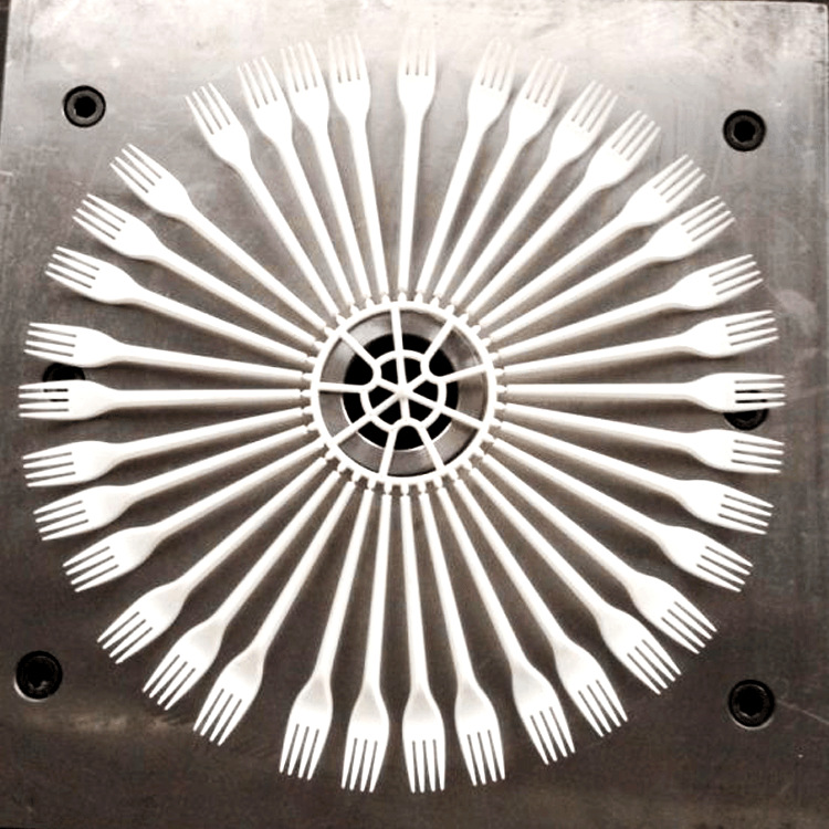 塑料勺子模具 餐具模具 日用品模具 定制模具设计加工