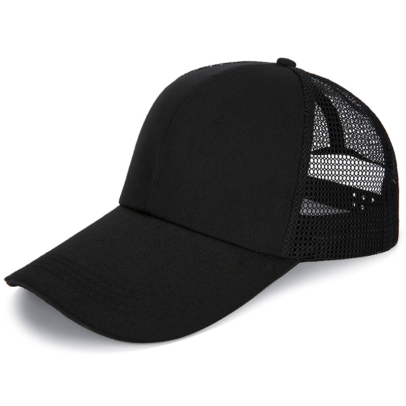 Customized Gauze Mesh Baseball Cap Customized Sun Protection Sun Hat Printing Picture Advertising Breathable Sun Hat Peaked Cap Customized