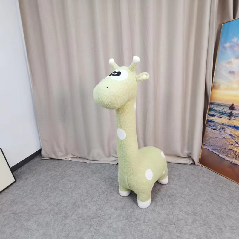 Giraffe Stool Cartoon Big Eye Cute Pet and Animal Stool Living Room Bedroom Shopping Mall Decoration Housewarming Gift Stool Wholesale