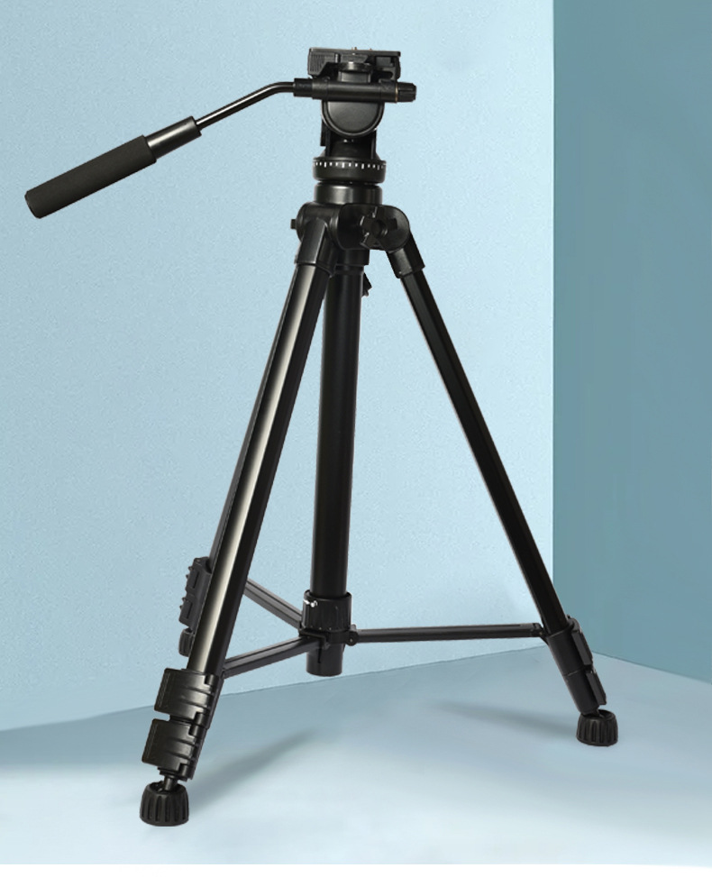 厂家供应云腾880液压阻尼云台三脚架 vct-880rm单反相机三角支架