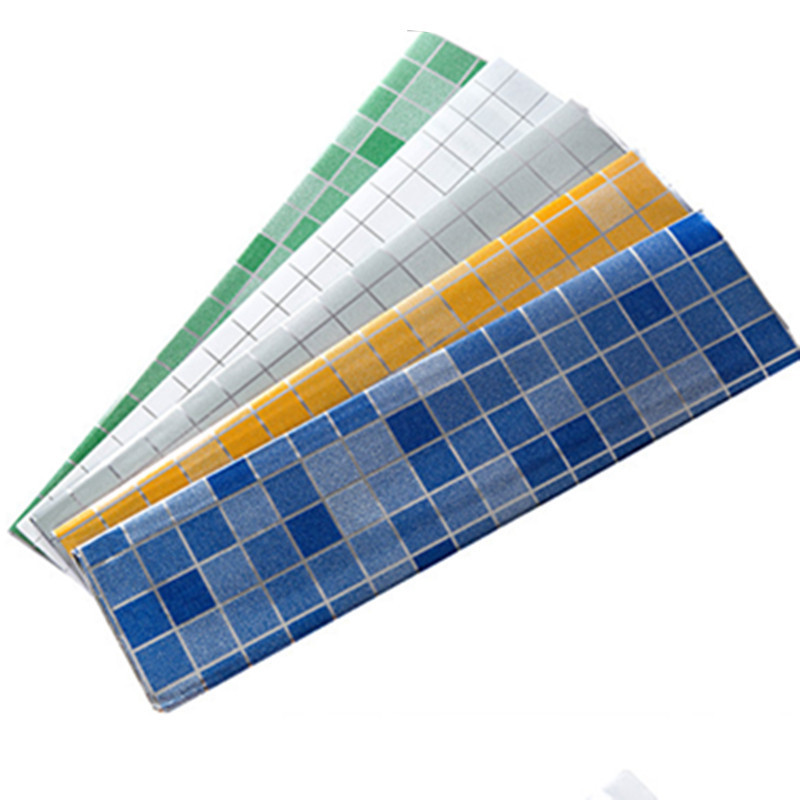 透明马赛克墙贴浴室防水自粘式瓷砖贴壁纸厨卫灶台耐高温防油贴纸