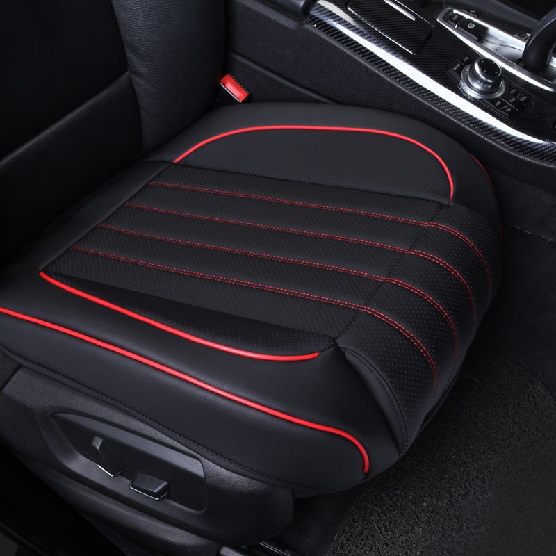 汽车坐垫半包新款四季通用无靠背座垫三件套单个包防滑车垫主副