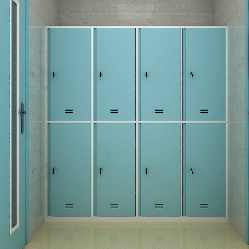 厂家定制医院手术室更衣室个人物品存放柜存储衣柜洁净更衣柜