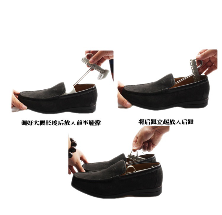 Adjustable Shaping Plastic Shoe Tree for Male Women's Shoes Sports Shoes Anti-Wrinkle Shoes Support Boot Shaper Tool to Make Shoes Bigger Leather Shoes Prevent Deformation