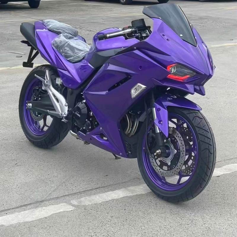 国产h2地平线摩托车机动车跑车公路趴赛汽油重机整车北京可上牌