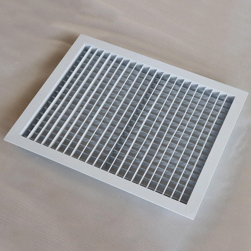双层百叶防雨风口可调节外墙进出风口中央空调排风铝合金百叶风口
