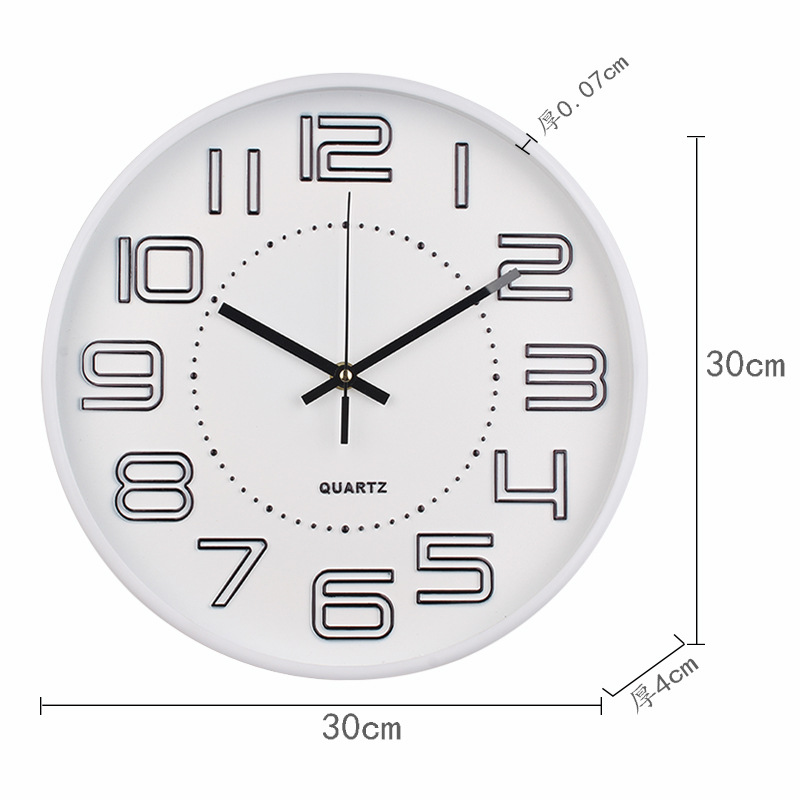 Wall Clock Living Room Clock Simple Nordic Fashion Home Clock Pocket Watch Modern Creative and Slightly Luxury Quartz Clock Wholesale