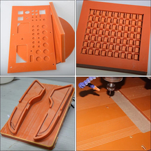 W1TR电木板加工定 制橘红色耐高温绝缘板防静电黑色胶木板整张零