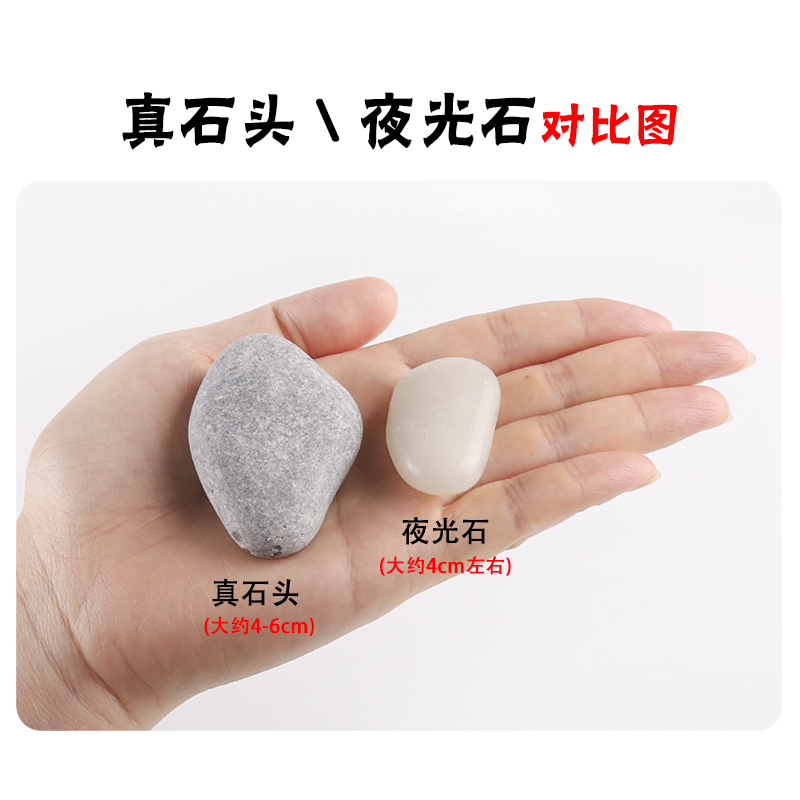 Children's Creative DIY Painted Stone Pebble Graffiti Handmade Painting Kit Painting Stone Set Real Stone