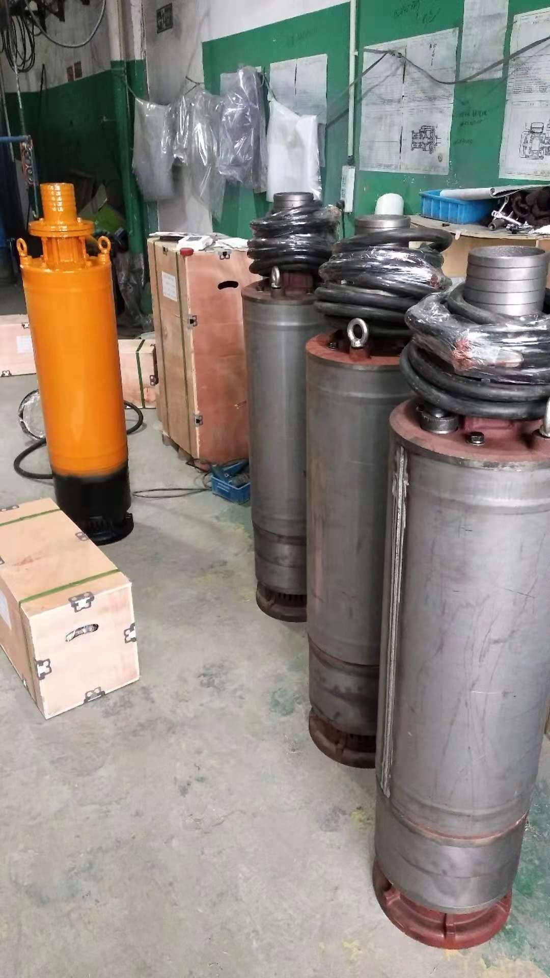 wqxn水冷内装式多级工程污水电泵工程污水潜水泵380v高扬程排污泵