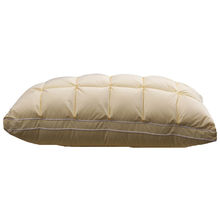 J2盛伊岛面包枕白鹅绒羽绒枕鹅毛枕头家用全棉成人一对枕单双人枕
